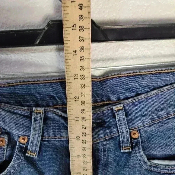 Levis 505 Sz 34x29.5 Blue Jeans - Picture 8 of 9